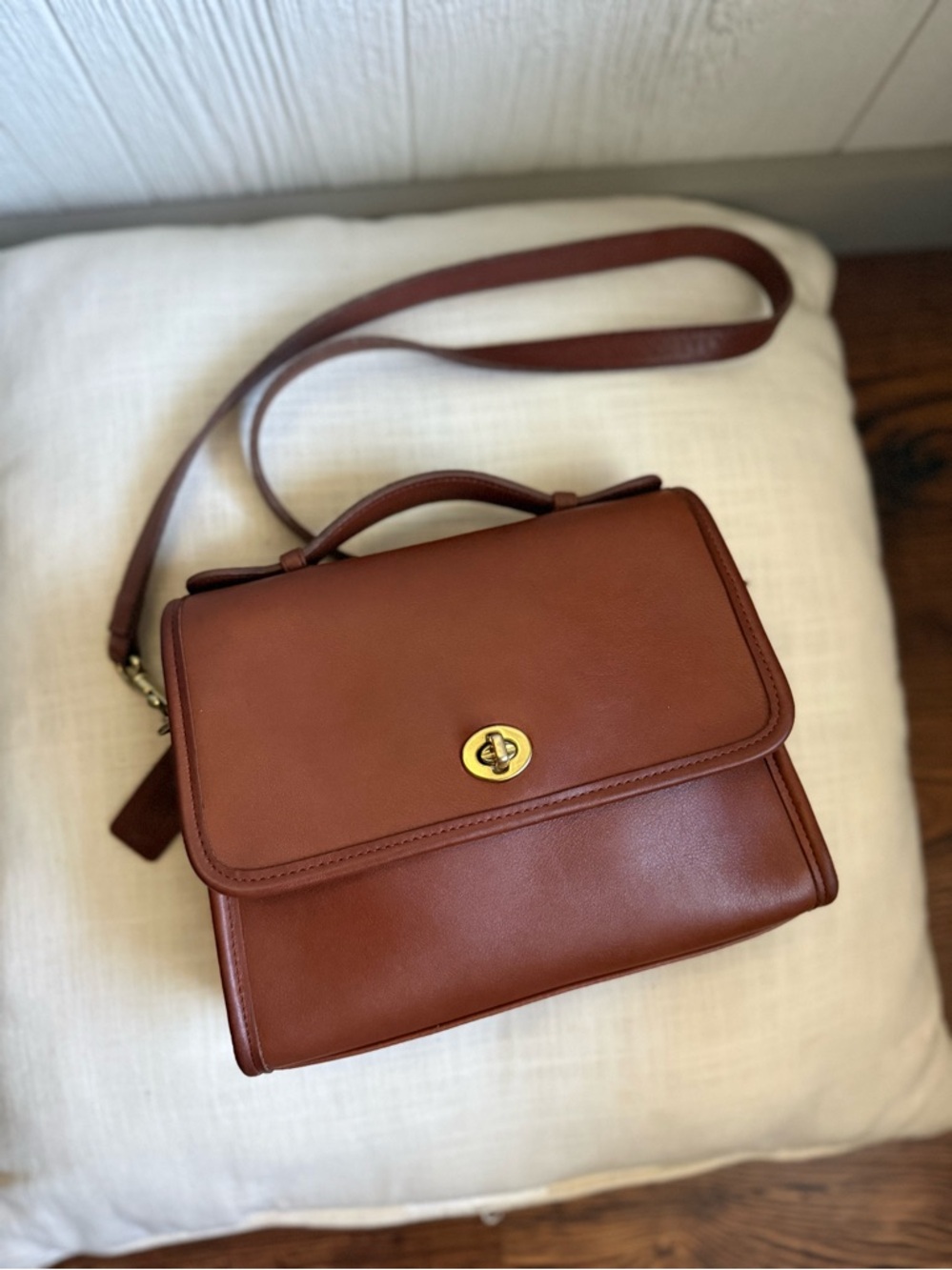 Vintage Coach Court Bag